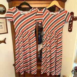 Dot Dot Smile twins dresses size7